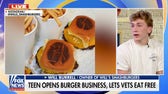 Long Island teen gives back to veterans with smashburger business