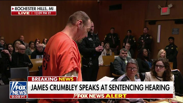 James Crumbley apologizes during sentencing hearing: I would've done things differently
