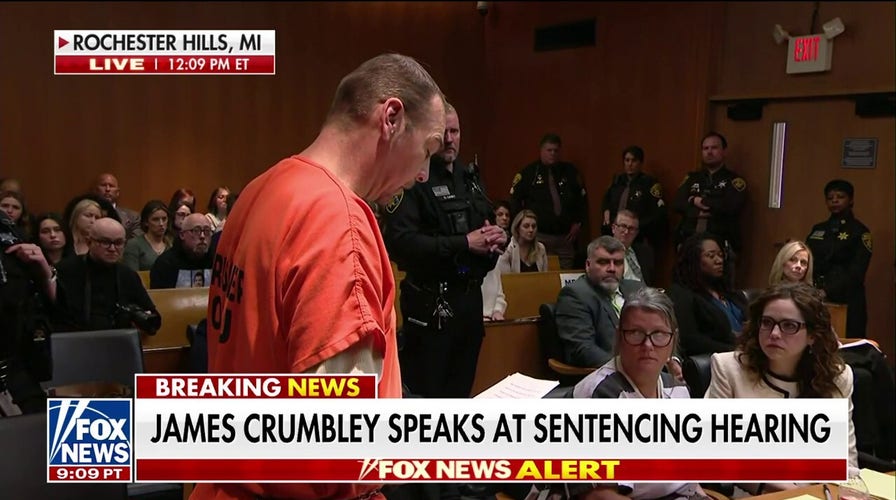 James Crumbley apologizes during sentencing hearing: I would've done things differently