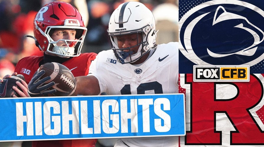 Penn State Nittany Lions vs. Rutgers Scarlet Knights Highlights | FOX College Football