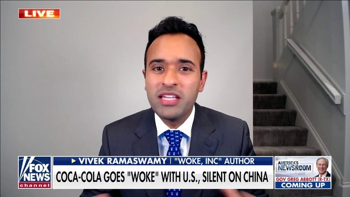 Coca-Cola blows 'woke smoke' to cover up business practices: Vivek Ramaswamy