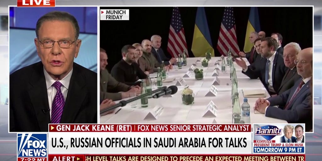 Gen. Jack Keane: Putin has 'unrealistic' demands for Ukraine peace deal
