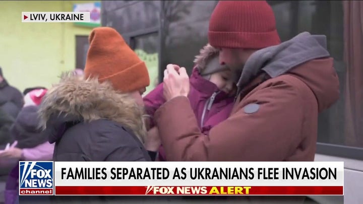 Ukrainians suffer through family separations amid Russian invasion