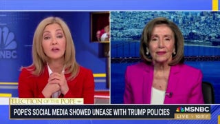 Nancy Pelosi urges Pope Leo to speak out against mass migrant deportations