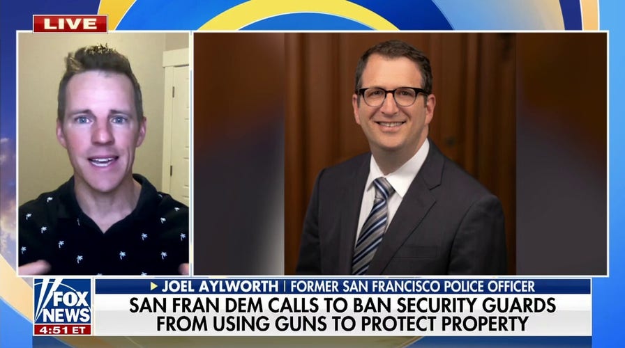 San Francisco Democrat calls to ban security guards from using guns to protect property 