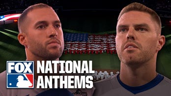 Dodgers vs. Blue Jays World Series: United States 🇺🇸 & Canada's 🇨🇦 National Anthem before Game 1