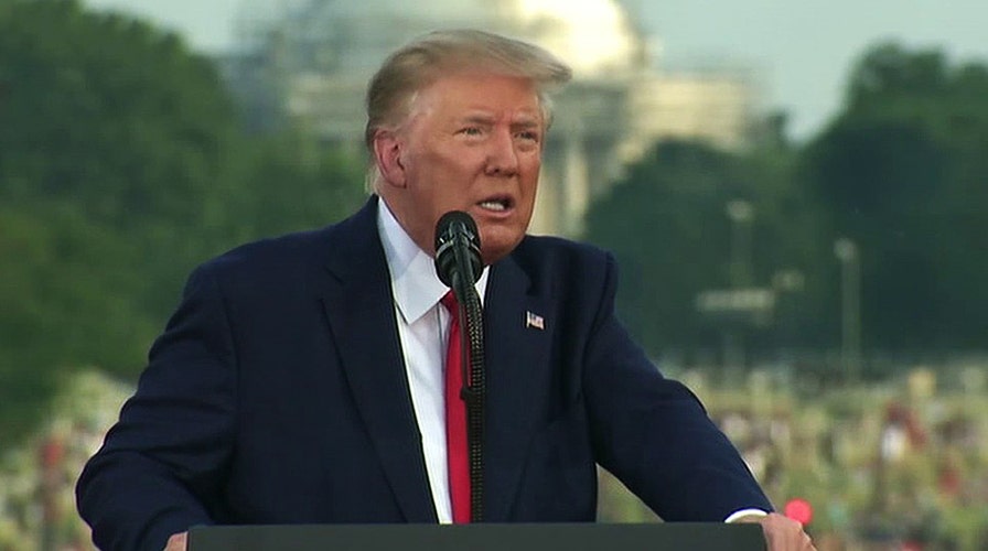 Trump's 'American heroes' garden criticized for lack of diversity