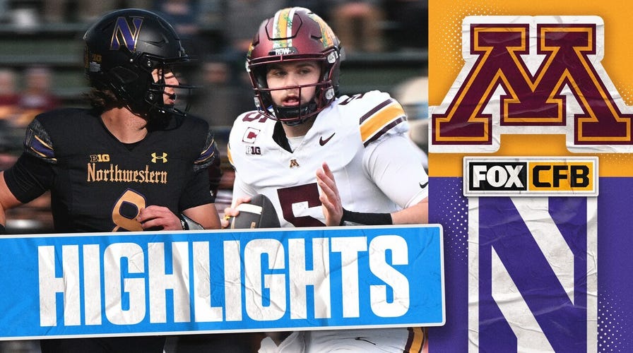 Minnesota Golden Gophers vs. Northwestern Wildcats Highlights | FOX College Football