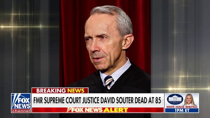 Former Supreme Court Justice David Souter dead at 85