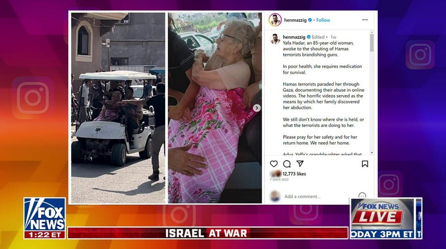 Grandmother taken by Hamas: Granddaughter says they will not take her self-respect