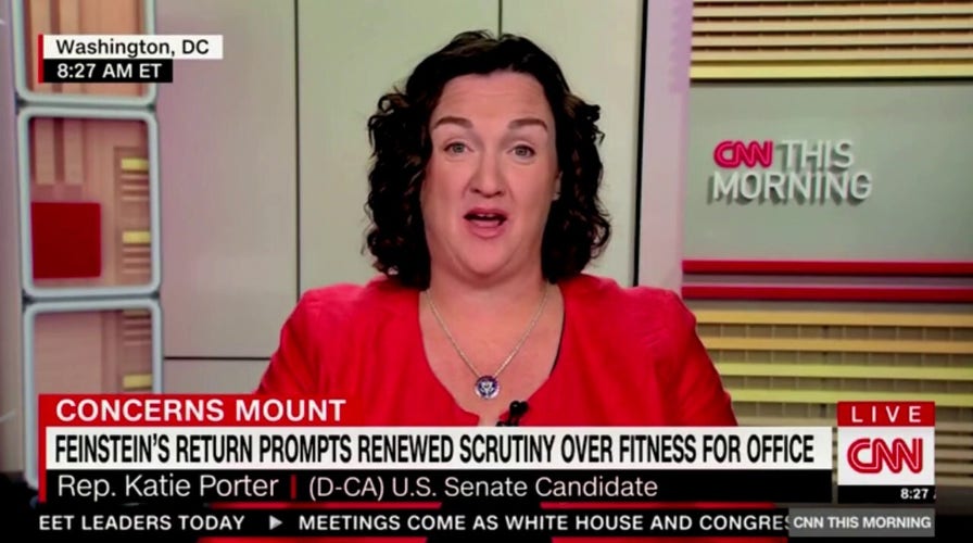 Rep. Katie Porter suggests new congressional policy to deal with 'infirm' lawmakers like Feinstein, Fetterman