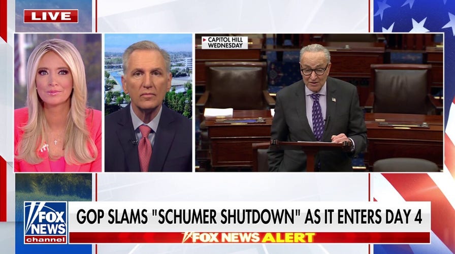 Kevin McCarthy predicts 'the end of Schumer’s career’ as AOC gains ground
