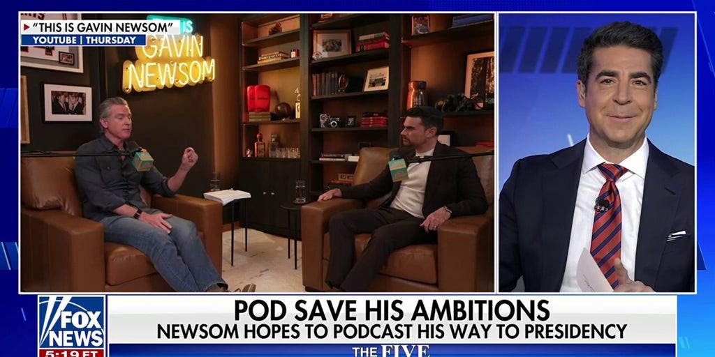Jesse Watters: The 'liberal Joe Rogan' hit a speed bump in his podcast to president pipe dream