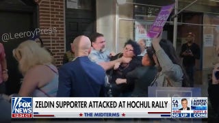NYC police claim man seen on video choking Zeldin supporter was helping her - Fox News