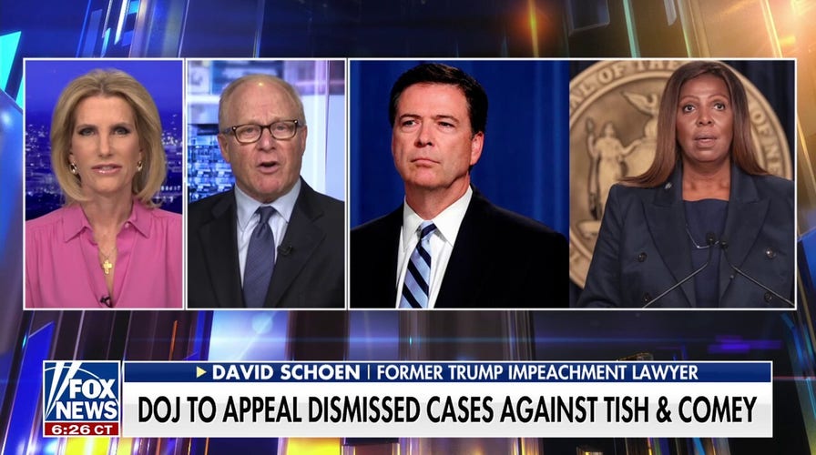 Judge dismisses cases against James Comey and Letitia James