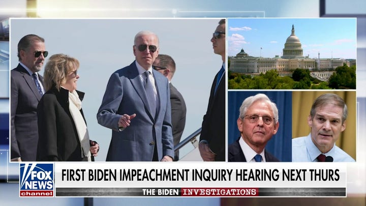 House Republicans announce first impeachment inquiry hearing date