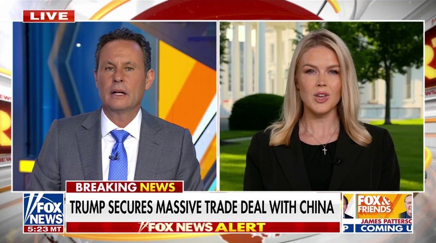 Karoline Leavitt calls US-China tariff deal 'extraordinary' first step