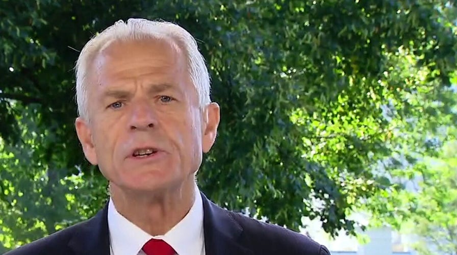 Peter Navarro comments on his op-ed criticizing Dr. Fauci
