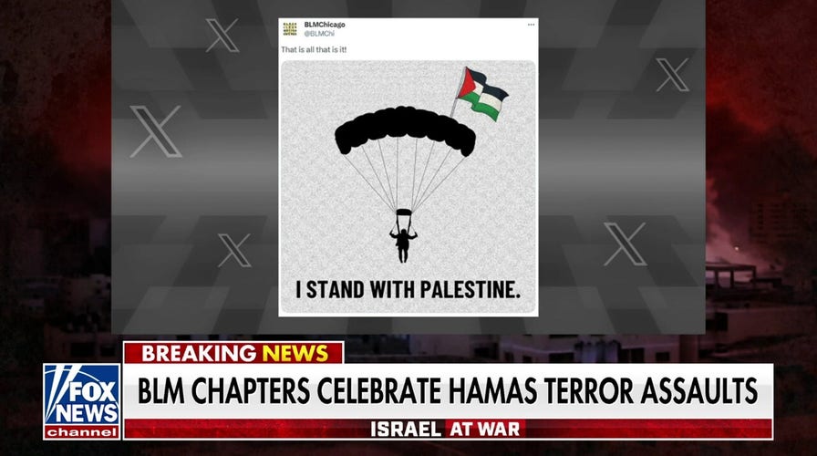 Black Lives Matter chapters celebrate Hamas attack