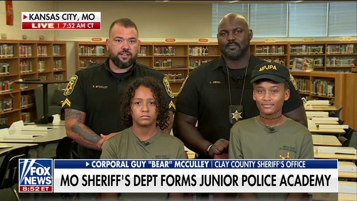 Missouri sheriff's department forms junior police academy to educate middle schoolers on law enforcement