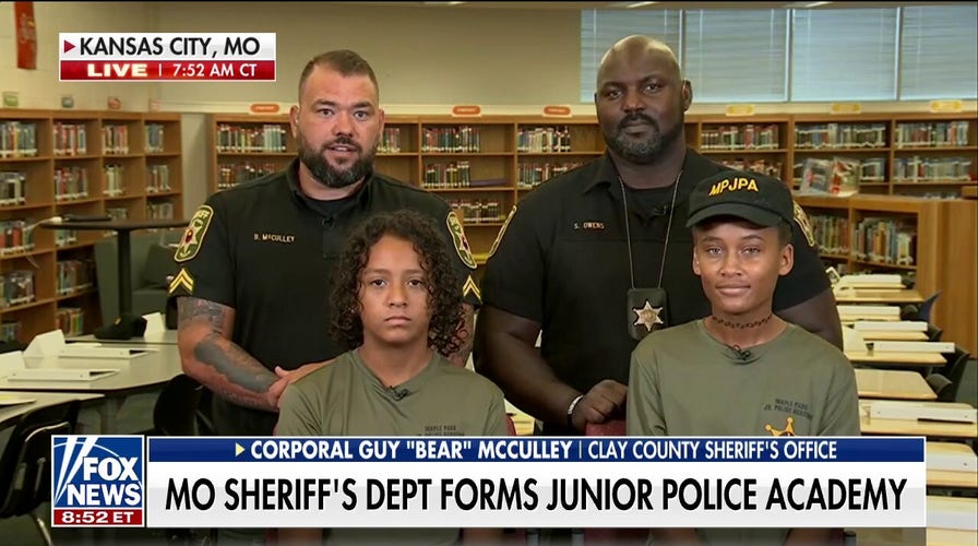 Missouri sheriff's department forms junior police academy to educate middle schoolers on law enforcement