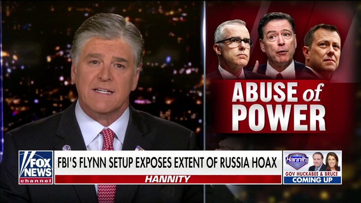 'Hannity': How Comey's 'politicized' FBI nearly destroyed General Flynn