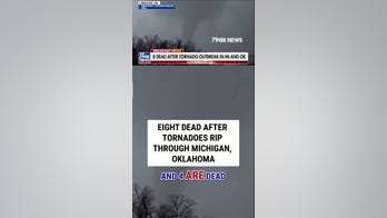 Eight dead, 12 injured after tornadoes rip through Michigan, Oklahoma