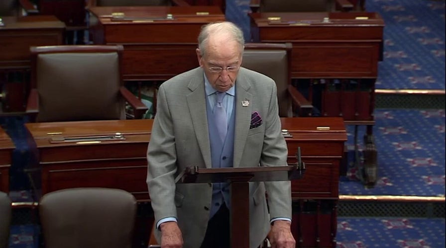 Sen Grassley calls for quality    cameras successful  national  tribunal  aft  Charlie Kirk assassination