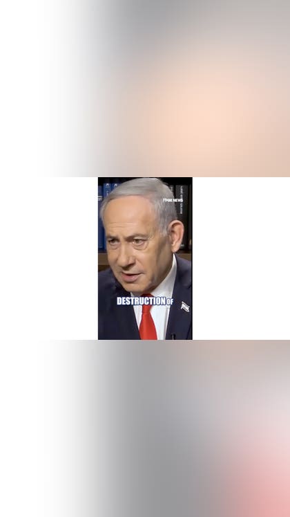 Benjamin Netanyahu: The Iranian people have been taken captive by 'ideological thugs'
