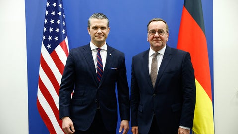 WATCH LIVE: Pete Hegseth, German counterpart talk tanks, spending, and NATO strategy - Fox News