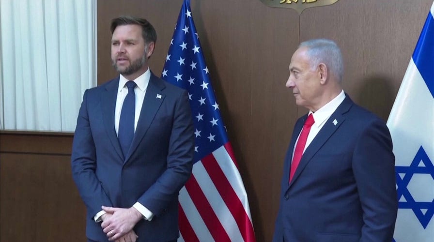 Vance hails 'days of destiny' as he meets Netanyahu to discuss Gaza peace deal