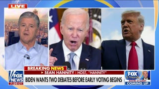 Sean Hannity: Trump would 'wipe the floor' with Biden in 2024 debate - Fox News