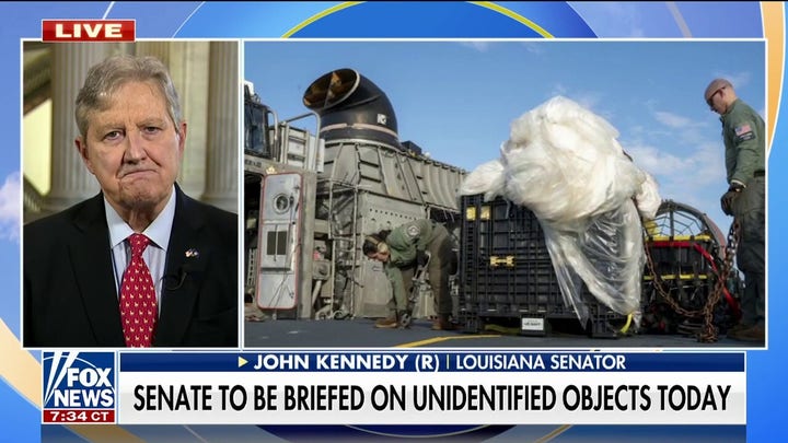 Sen. John Kennedy on unidentified objects: If you are confused, you understand the situation perfectly
