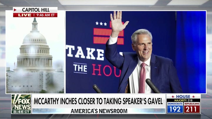 Kevin McCarthy 'not concerned' about possible obstacles in bid for House Speaker