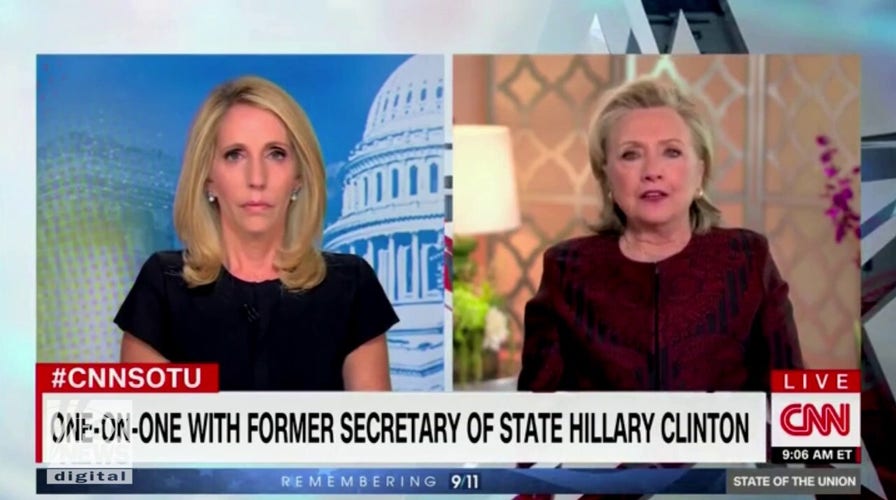 Hillary Clinton and Vice President Kamala Harris emphasize importance of fighting 'extremism' 