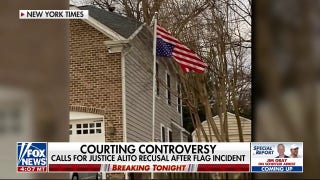 Picture of upside-down flag outside of Justice Alito's house causes controversy - Fox News