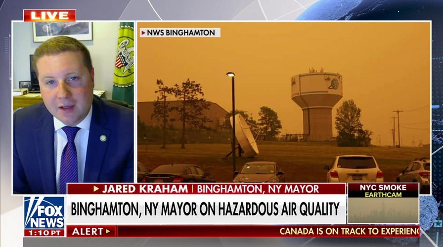  Mayor Jared Kraham on air quality chaos: 'It smells like a campfire'