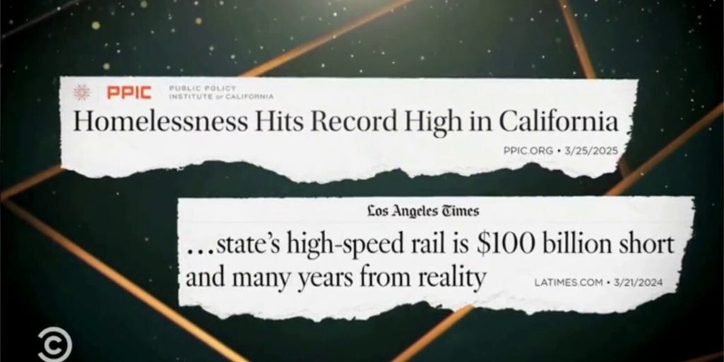 'The Daily Show' hammers 'leading man' Gavin Newsom on homelessness, high-speed rail