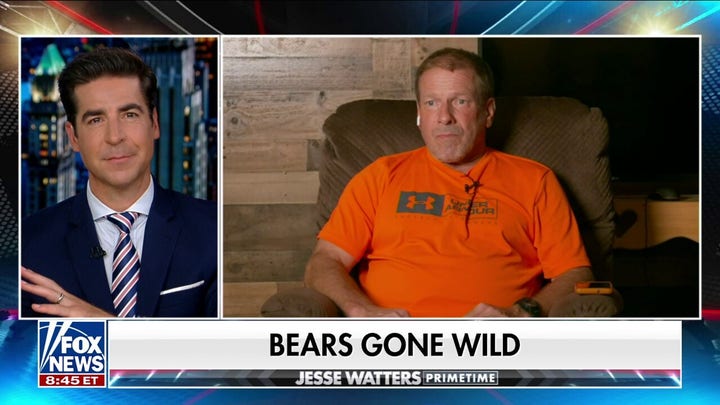 Man attacked by bear relives moment it bit his head