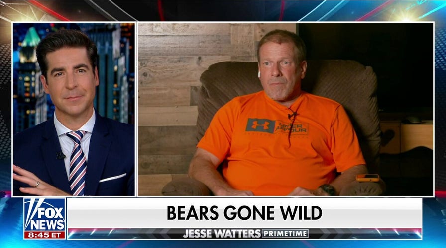 Man attacked by bear relives moment it bit his head