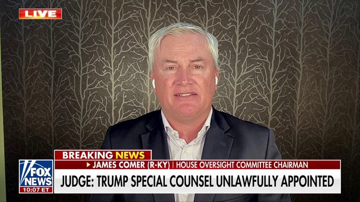 James Comer: The legal warfare against Trump is falling aside