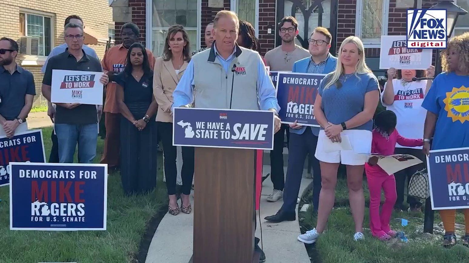 Republican Senate nominee in Michigan former Rep. Mike Rogers calls for temporary data center construction pause