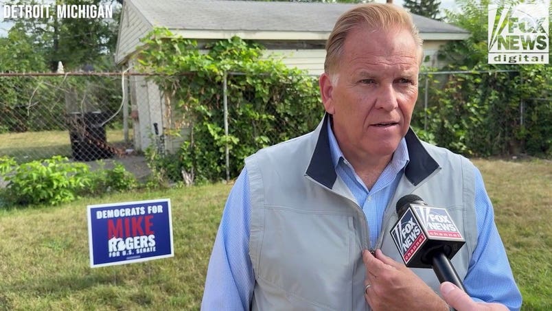 ‘Afraid is probably an understatement’: GOP Senate nominee Rogers sounds alarm over Jewish voters in Michigan concerns with El-Sayed