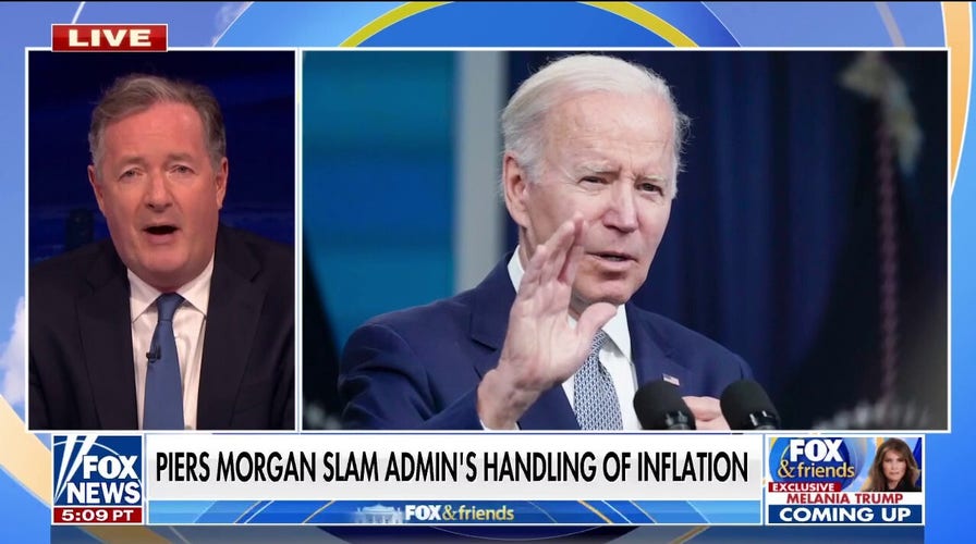 Piers Morgan says Biden is ‘asleep at the wheel’: ‘It’s embarrassing’