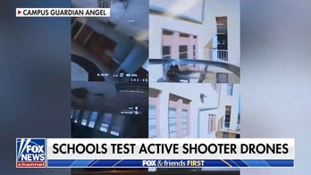Schools test remote-controlled security drones to neutralize active shooters