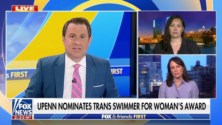 Transgender swimmer Lia Thomas nominated for NCAA ‘Woman of the Year’ award