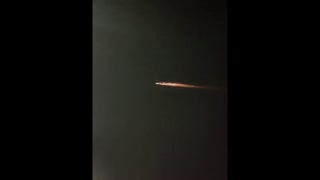 Space object lights up sky in rare video - Fox News