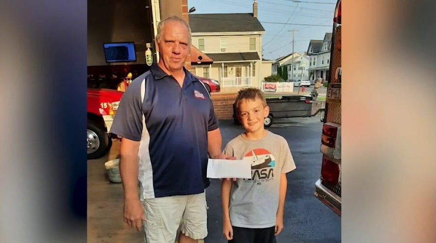 Nine-year-old raises money to help fire dept. buy a new truck