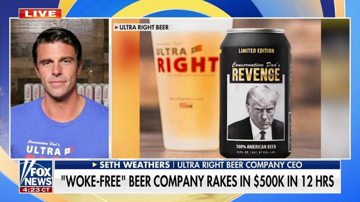'Woke-free' beer company rakes in $500k in 12 hours 