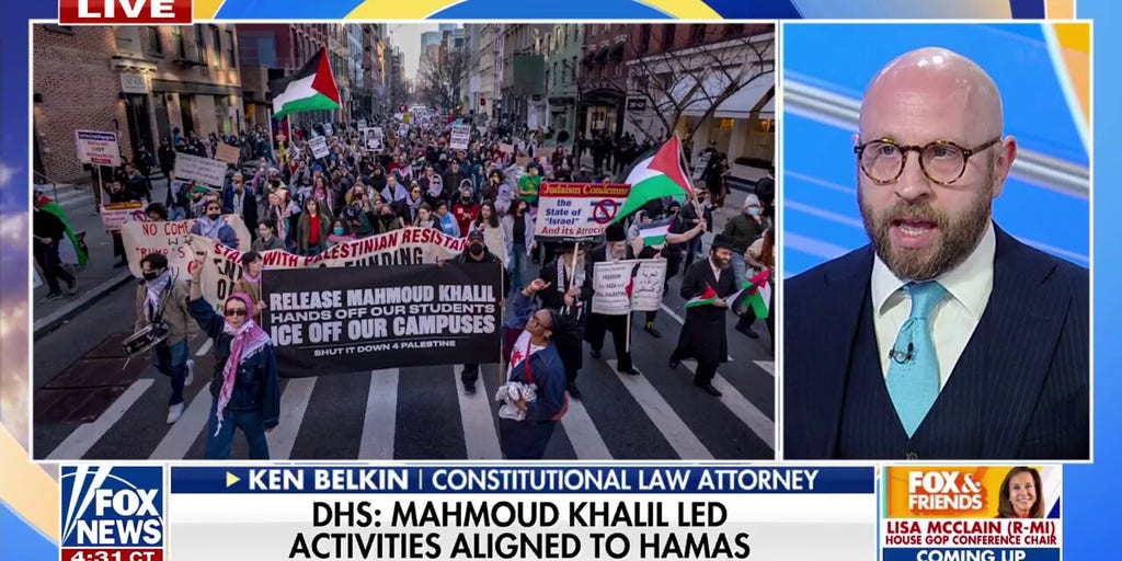 Trump admin 'was in the right' to take action against anti-Israel protester, attorney says